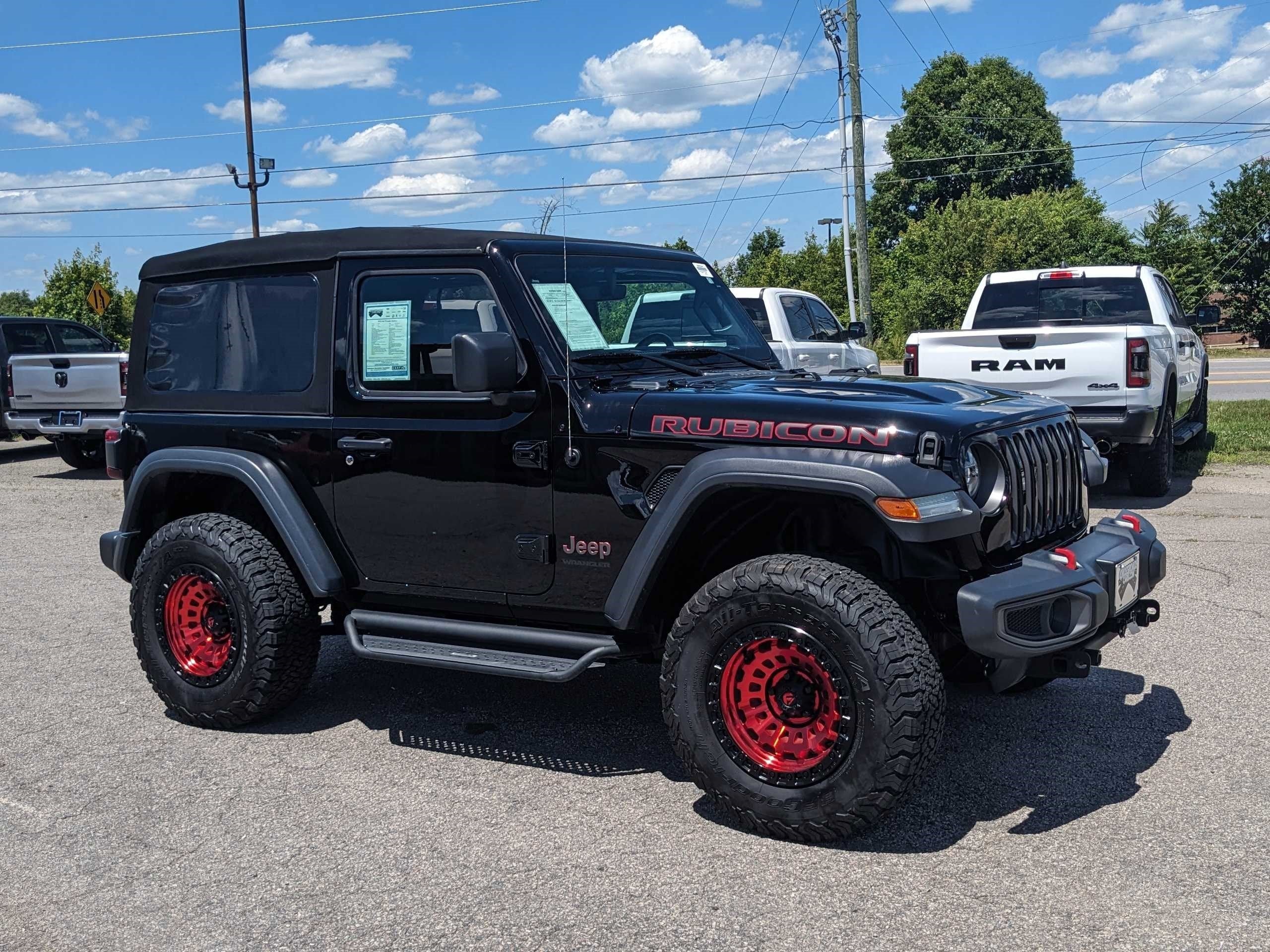 Used 2020 Jeep Wrangler Rubicon with VIN 1C4HJXCN8LW286875 for sale in Henderson, NC