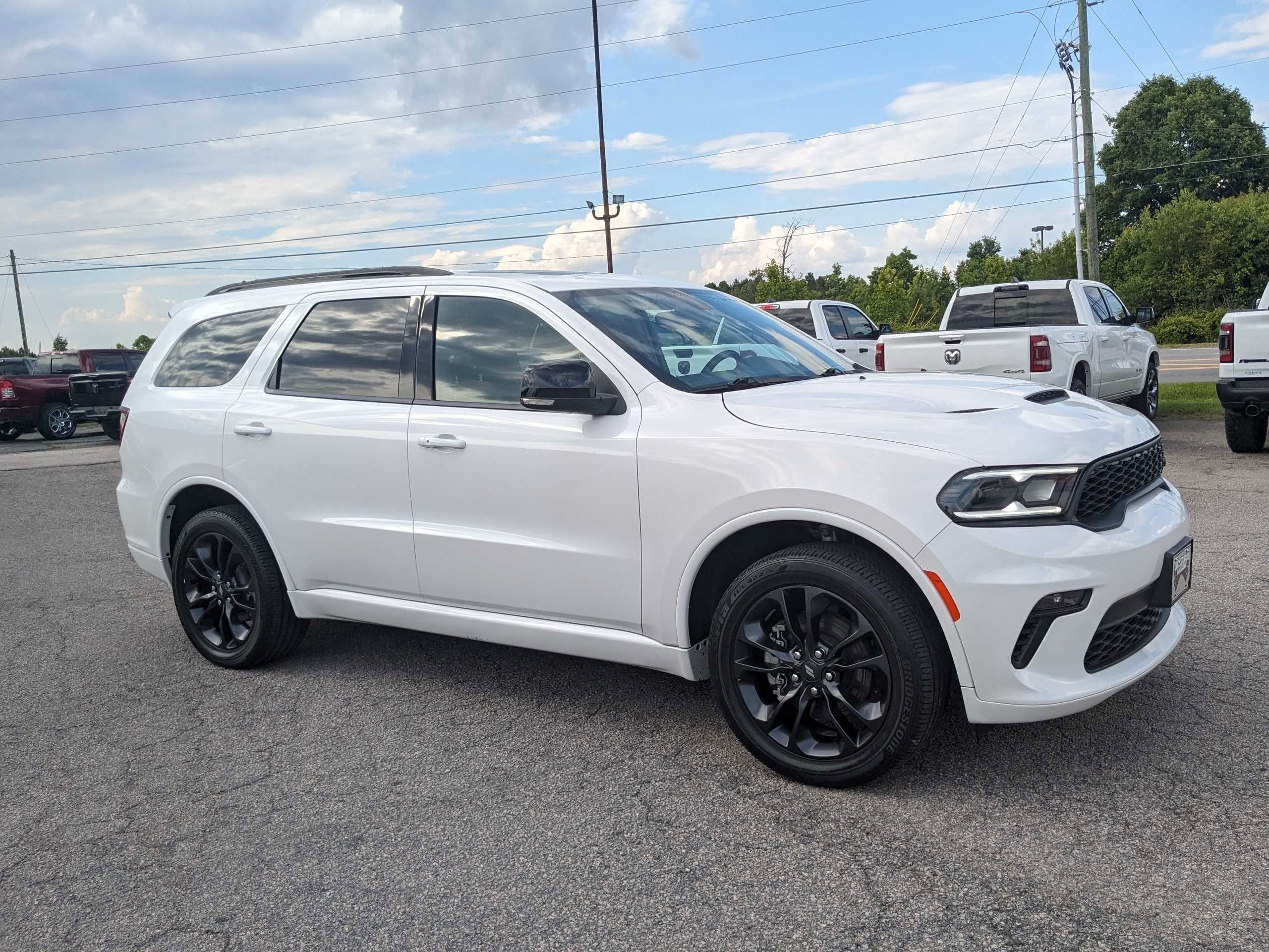 Used 2021 Dodge Durango GT Plus with VIN 1C4RDJDG3MC644752 for sale in Henderson, NC