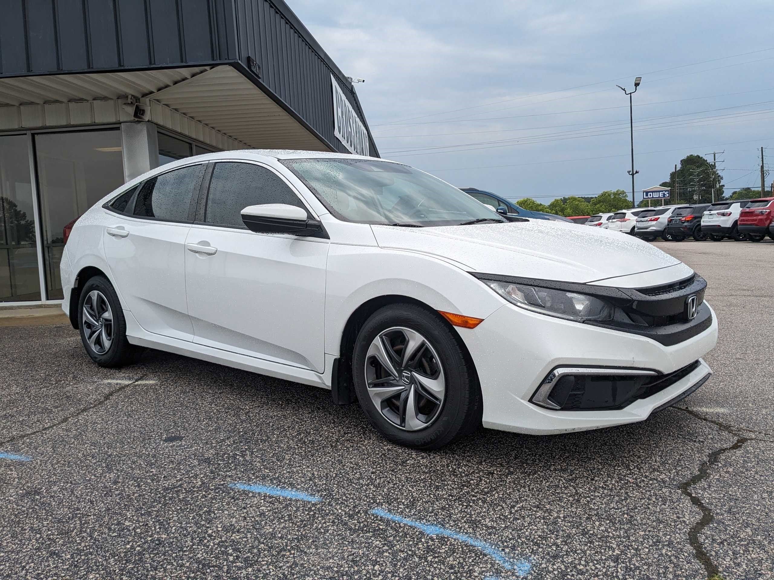 Used 2021 Honda Civic LX with VIN 2HGFC2F64MH527065 for sale in Henderson, NC