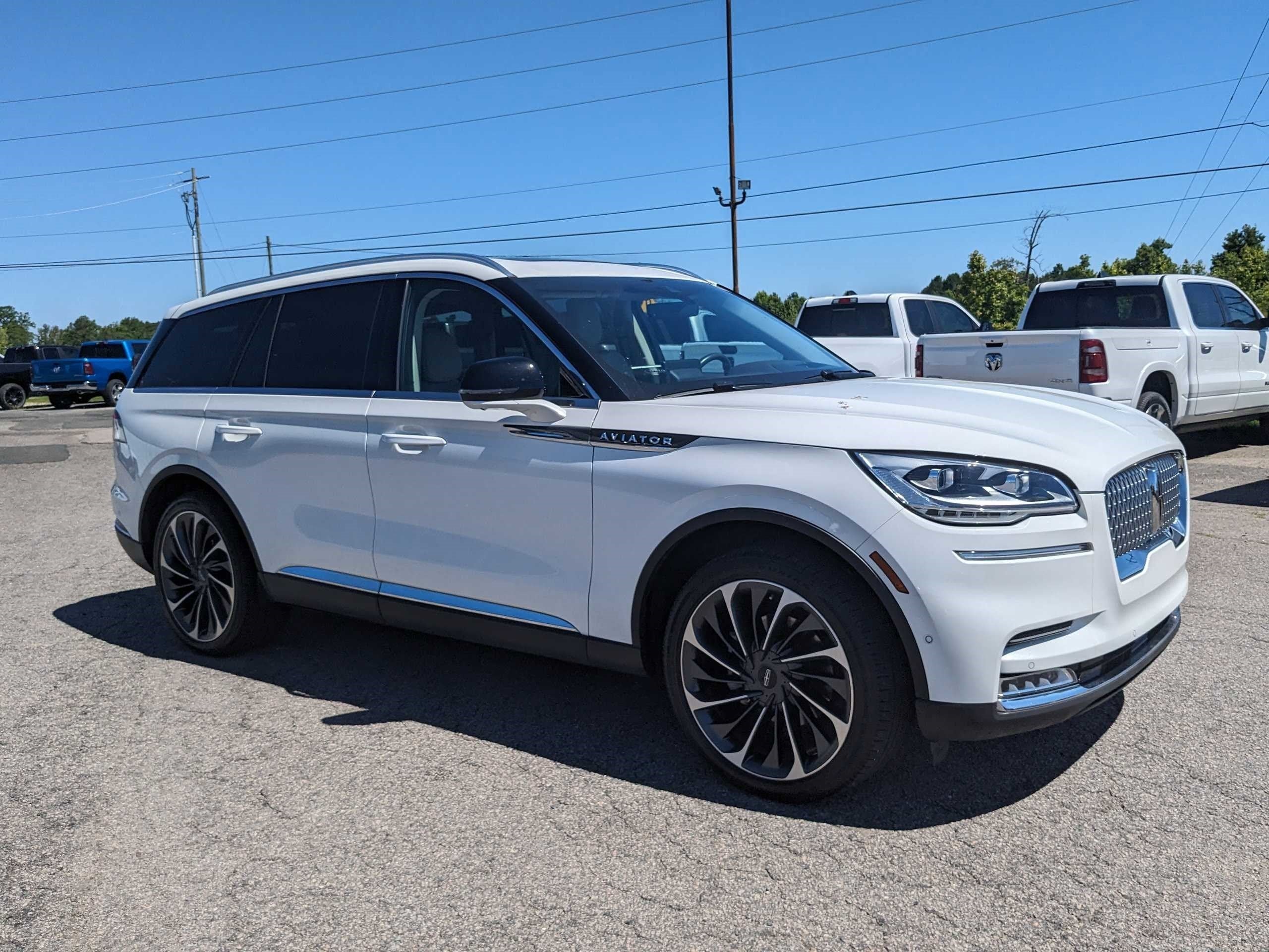 Used 2022 Lincoln Aviator Reserve with VIN 5LM5J7XC3NGL15202 for sale in Henderson, NC