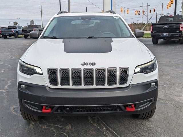 Used 2021 Jeep Cherokee Trailhawk with VIN 1C4PJMBX6MD203356 for sale in Henderson, NC